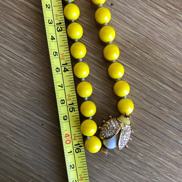 J Crew beaded ladybug necklace - Picture 4 of 7